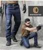 ズボンPavehawk Cargo Pants Men Jeans Military Tactical Stretchカジュアルマルチポケットパンツオーバーワークズボンスウェットパンツストリートウェア