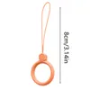 Ligne de bracelet mignonne en silicone liquide mignon pour clés STRATS DE RONNEMENTS POUR LES LIENCES KEYCORD Ring