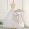 ثوب الكرة الأبيض فساتين الزفاف petticoats 6 إكسسوارات زفاف الزفاف