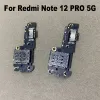 Para Xiaomi Redmi Nota 12 Pro 4g 5g Fast USB Carregamento Dock Dock Mic Microfone Connector Board Flex Cable Repair Global Global