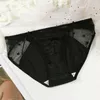 Women's Panties Lace Satin Teenage Sexy Ice Silk Mesh Breathable Soft And Comfortable Briefs For Women