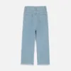 Jeans femminile abbigliamento a gamba a gamba a largo a gamba a vita alta versatile versatile gamba dritta blu pantaloni in denim