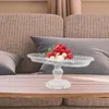 Dinnerware Sets Pallets Glass Dessert Plate Paper Cup Footed Fruit Cake Stand Living Room Multipurpose Bowl