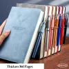 Notböcker Aibelle 360 ​​sidor Supertjockt läder A5/B5 Journal Notebook Daily Business Office Work Notebooks Notepad Dagbok School Supplies