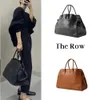 I designer di borse vendono borse da donna da marchi scontati in top Cowhide the Row Bag Lo stesso Borsa di grande capacità Commutatore Tote Womens