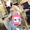 Torebki do torebek na ramiona dla kobiet 2024 marka moda kobieta swobodna urocza kreskówka Canvas Messenger Girls Corssbody