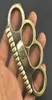 Finger Metal Tiger Brass Knuckle Duster Four Fingerg Martial Arts Fighting Fist Ring Hands Clasp Hand Support Selfdefense Pocket 6437571