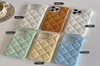 fashion phone cases iPhone 13 Pro Max 14 11 12 XS XSMAX XR 7 8 Plus mini Top leather mobile phone case with fine hole skin tpu6549820