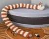 Мультфильм животных детские кровати бампер защитник хлопок рожденный кроватка для кроватки для кровати бампер подушка подушка постельное белье детское отделение комнаты 21087920204