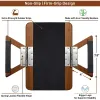 Table for Wide Couches Couch Arm Table Portable TV Table Side for Small Spaces Sofa Arm TableClip On Tray Sofa