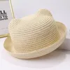 Bérets Summer Sun Hat Boys filles enfants Panama Decoration oreille