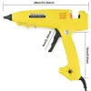 건 Newacalox EU 220V 300W Hot Melt Glue Gun Smart 온도 제어 접착제 구리 노즐 11mm 접착제 스틱 수리 열 도구