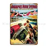 Indianapolis Race Vintage Metal Signs Cinema Кухонная настенная табличка персонализированная классическая оловянная плакат