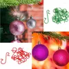 Hooks 50pcs/Los Weihnachtsbaumdekoration Haken Ornament S-förmige Weihnachts-Ball-Anhänger Hängenden Halter Home Party Supplies Jahr