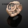 Men Top App Factory AP Automatic Watch AudempiGues Royal Oak Offshore Watch 42 mm en or rose rose or