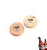 Party Favor Wood Bottle Opener Support Personalized Logo Custom Name Date Refrigerator Magnet Wedding Favors And Gifts For Guests7613503