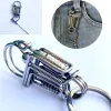 Rings Fashion Handmade Wire Keychain Gift Creative Metal Homemade Car DIY Key Chain Holder Clip On for Men Wome Accessories Lanyard