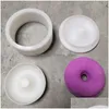 Bath Tools & Accessories 2.5Inch 6.35Cm Diameter Round Doughnuts Ball Solid Shampoo Press Bar Mold Bamb Drop Delivery Health Beauty Bo Dhgys