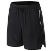 Shorts män sport kort hem gym torrt tunt träning sweapants fitness bermuda stammar lapptäcke mesh träning basket löpning bottnar