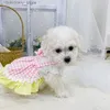 Hondenkleding Drain schattig uit! Geplaatste rok zomer kat doen jurken Pet Puppy Clothin Yorkshire Cori Pomeranian Poodle Bichon doen kleding L49