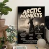 Monos árticos Carteles Impresiones Pintura de lienzo Jamie Cook Kraft Modern Wall Pintura Alex Turner Pintura Matt Helders Decoración del hogar