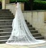Brautschleider Neuankömmlinge Reales Bild 3D Blumen Eine Schicht 3m Luxus hoher Qualität langer Hochzeitsschleuder1567156