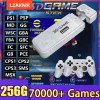 لوحات المفاتيح 2023 جديدة Y6 4K HD لـ PSP PS1 Home Retro Arcade Console 256g 70000+ Games Console ParentChild Deptraction's Child's Game 3D