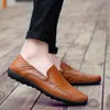 Nuova tendenza delle scarpe da uomo in pelle grande casual doudou