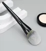 NOUVEAU BLACK PRO BRONZER BROST 80 Extra Large Round Doled Soft Brishtes Powder Beauty Cosmetics Tool 9846583