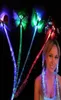 30pcs Party LED LED SHING GLOW BAILS BRANHESS FLASH LED FIBER Hairpin Clip Light Up Band Band Party Supplies1707654