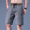 Erkek şort plajı temel eklenmiş diz pantolon elastik çizim yaz moda kontrast renkler giyim yama tasarımları gündelik