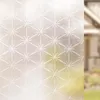 Оконные наклейки на конфиденциальные фильмы Статическая декоративная пленка Самоадлеящая энергия, спасение энергии против УВЛ для спальни ванной (35,4 дюйма. На 78,7 дюйма.)