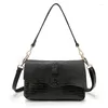 Sacs de soirée 2024 Alligator Match Fashion Geatin Leather Cuir Femme's Femme Small Sac à main Sac Messenger Body Body