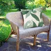 Kussengroene botanische jungle Verzamel designkussencase Sofa tropische regenwouden blad decoratieve worp maat kussens omslag