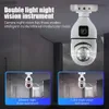 PTZ Cameras Saikiot V380 4MP 8MP 4K E27 360 Bulbe WiFi Double Lens Caméra Couleur nocturne Vision nocturne CCTV Sécurité IP IP INDOOR DUAL Lens Bulb Camera C240412