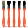 5Pcs Car Brush Set Multifunctional Automotive Detail Brush No Scratch Car Interior Exterior Care Cleaning Brush Tool