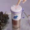 Sokowirówki ładowalne 300 ml mini elektrycznego kubka sokowirówki przenośny domowy blender soków owocowych do szklanki sokowirówki podróżnej
