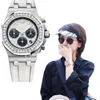 Designer Watch Luxury Automatic Mechanical Watches Wang Ziwens multifunktionella kronograf med en stor urtavla och neutral kvinnors diamant inlay -rörelse armbandwatc