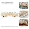 Hair Clips Luxury Pearl A French Design Clip Barrettes For Women Girls Good Acetate Accessory Ornament Jewelry - Holder