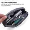 Depolama Çantaları Taşınabilir Veri Kablosu Organizatör Su Geçirmez Çanta Kozmetik Seyahat Küçük Fermuar Koşusu