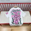 Męskie koszulki mody masy T-shirty Kobiety TEES TEESURYSURY Projektanci T-shirty Hellstar Pink Tee Men Casual Short Sle Street Designer Top C240412