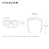 Подлинный Kingseven Brand Design Mens Glasses Поляризованные солнцезащитные очки Women Uv Lens Fashion Eyewear 240407