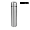 Water Bottles Silver Vacuum Cup High Quality Large Capacity Stainless Steel Durable Travel Bottle For Outdoor Sports