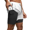 Shorts GITF 2020 Running Men Shorts Summer Sports QuickDry Wear Jogging Shorts Male Gyms Fitness Workout Sportwear Compression Shorts