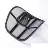 Kussen/Decoratief kussen Mesh Lumbar Back Support Mas kantoor thuisauto stoel stoel ventilatie koele pad met drop levering tuin textil dhjok dhjok