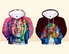 Nouveau rappeur Tekashi69 6ix9ine Tekashi 69 3d Print Womens Hoodies Sweatshirts Harajuku Casual Pullover Veste à capuche Clothes3845858964739