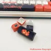 Acessórios Zuoyi 134 Keys Halloween XDA Perfil PBT keycaps Cherry MX Dye Sub -Keycap para DIY Custom 75 68 104 87 TECHAS TECHADOR