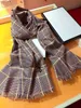 Stylowy projektant szalik dla kobiet kaszmirowy szalik