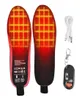 Shoe Parts Accessories 42V 2100mAh Rechargeable Electric Heated Insole Remote 2208231575300