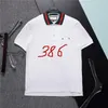 24SS Men T-shirt Polo Designers Letter G Fashion Shirts Femme Femme à manches courtes t-shirts Black Blanc Summer Summer Sells Mens Tracksuit Tshirt Tops Casual Tops Wholesale 258